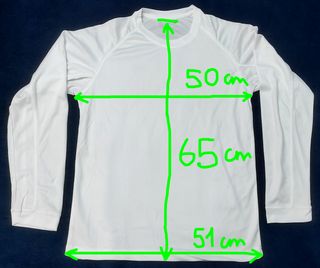 Lote 2 Camisetas Manga Larga Talla M