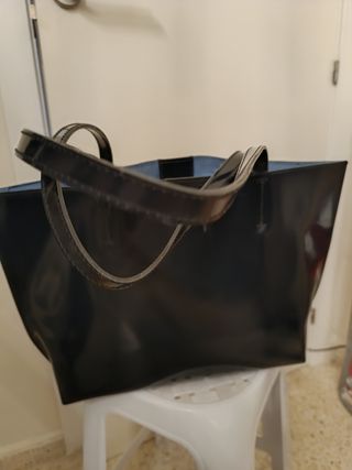 Bolso Bimba y Lola Negro y Dorado