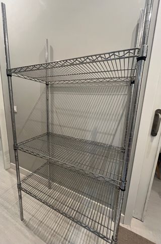 Estantería Metálica Plata 4 Niveles