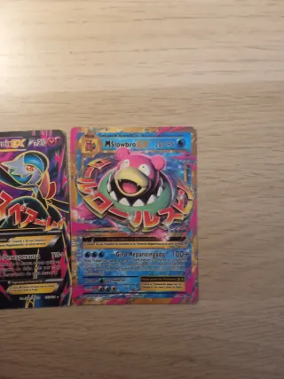 Cartas Pokémon Mega Gardevoir EX y Slowbro EX