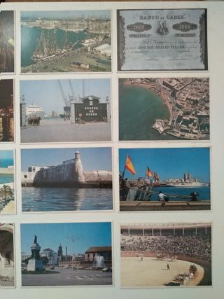 Colección 49 Postales Todo Cádiz