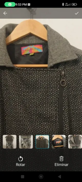 Vestido estampado invierno