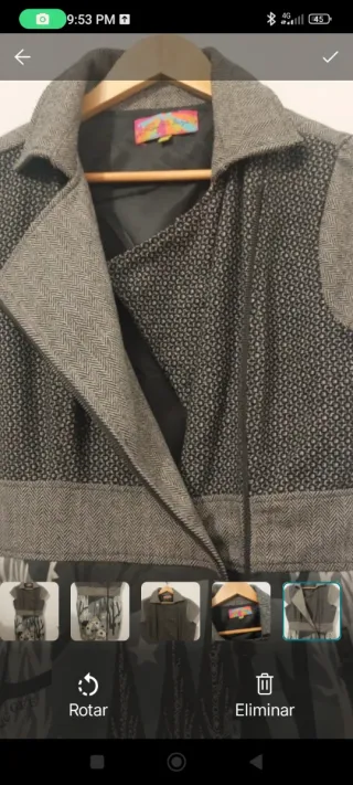 Vestido estampado invierno