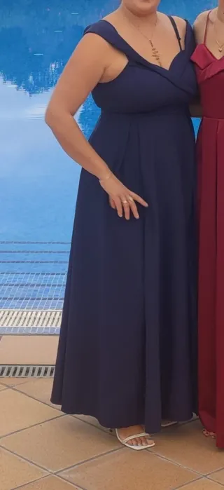 Vestido azul, talla M