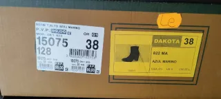 Botines DakotaBoots Azul Talla 38