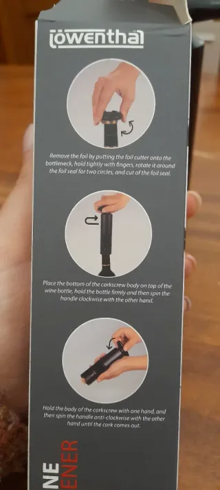 Apribottiglie Öwentha nero