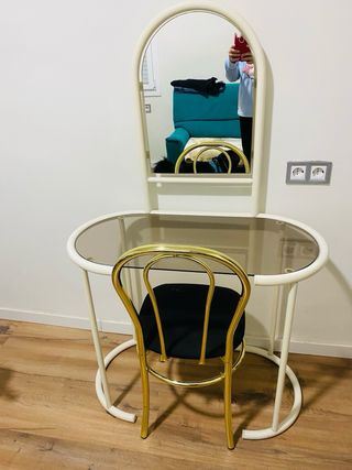 Juego habitación cabecero, 2 mesitas, tocador