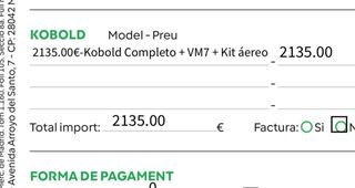 Aspiradora Vorwerk Kobold VK7 Precintada Completo