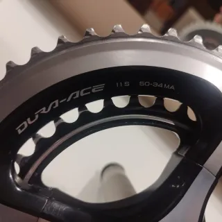 Bielas Shimano Dura-Ace FC-9000 con potenciometro