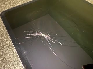 iPad Pro 11 M1 2021 - Schermo con crepe