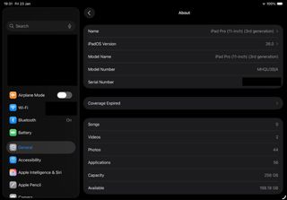 iPad Pro 11 M1 2021 - Schermo con crepe