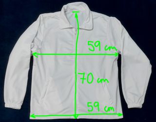 Chaqueta deportiva tejido acetato