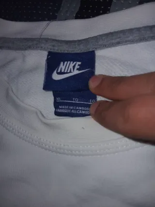 Jersey Nike Vintage Talla XL Blanco Deportivo