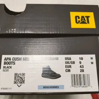 Botas CAT Negras