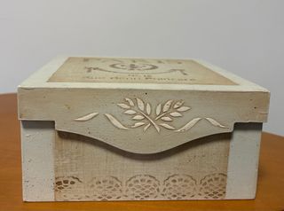 Caja decorativa Paris chic vintage