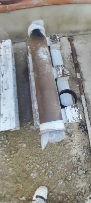 Chimenea estufa fuego a tierra chimenea leña