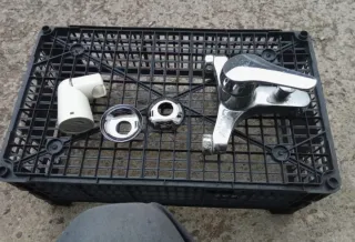 Grifo de ducha cromado