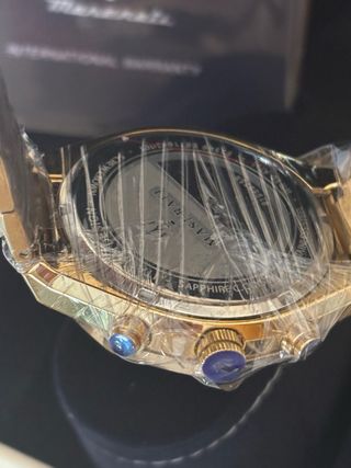 Reloj Maserati Dorado y Negro