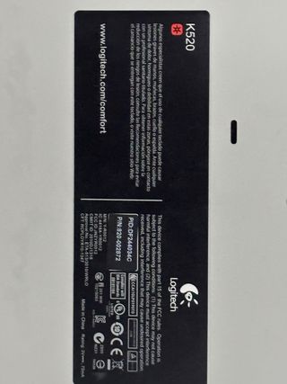 Teclado Logitech K520 Negro