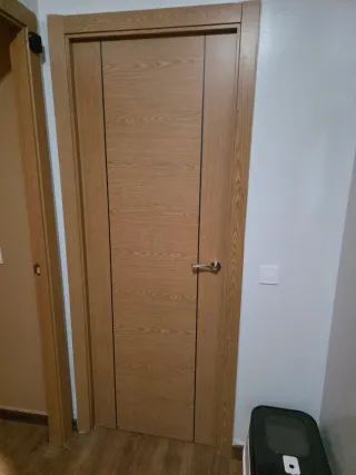Puertas de interior de madera nuevas