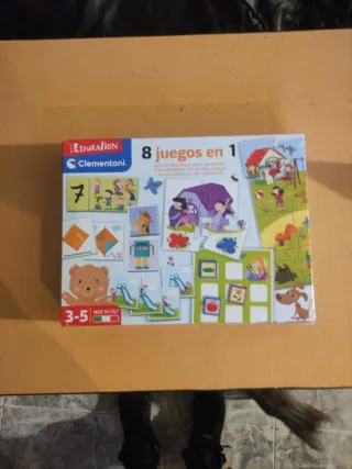 Clementoni 8 Juegos en 1 Puzle Infantil