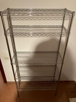Estantería Inoxidable 5 Niveles
