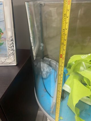 Acquario 100lt completo+base!