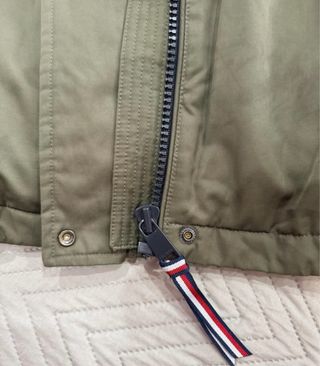 Abrigo Tommy Hilfiger Mujer Talla S Verde