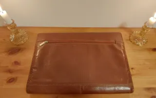 Portafolios Ejecutivo Piel 37x26 cm Impecable 80s