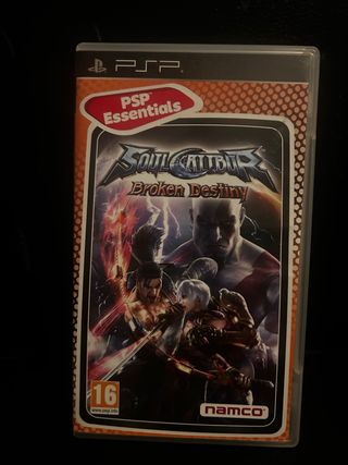 PSP Soulcalibur broken destiny