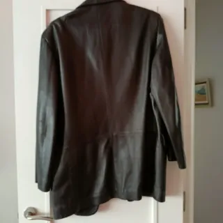 Blazer de piel Loewe hombre marrón talla 56