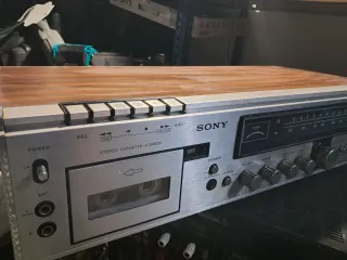 Casete Sony Stereo Cassette-Corder Vintage