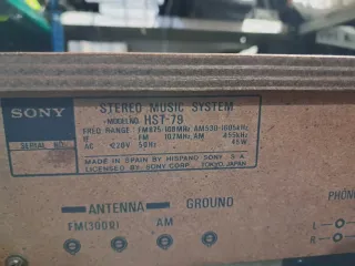 Casete Sony Stereo Cassette-Corder Vintage