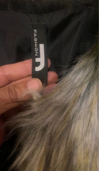 Chaquetón de piel sintética