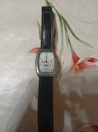 Reloj STEFANO Cuarzo Plata y Negro