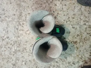 Botas de esquí verdes y negras Marca Raichle