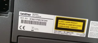 Impresora Brother Negra/Gris