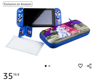 Funda Nintendo Switch Dragon Ball Z y accesorios