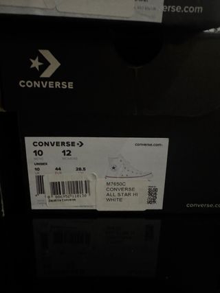 Converse Blancas Talla 44 Nuevas