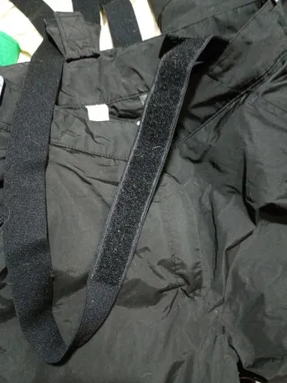 Peto negro para la nieve super abrigao !