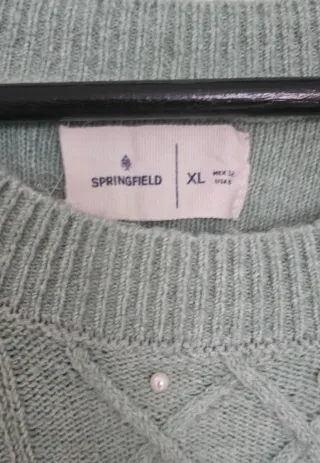 Lote Springfield Talla XL Jersey punto vaquero 46