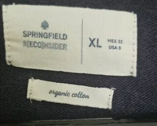 Lote Springfield Talla XL Jersey punto vaquero 46