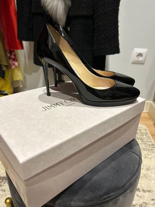Zapatos Jimmy Choo Negros Talla 38