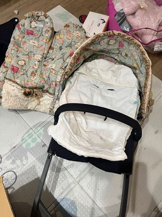 Carro bebe stoke azul marino