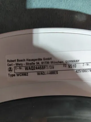 Repuesto Lavadora Bosch serie 6