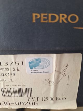 Sandalias Pedro Miralles Doradas