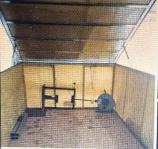 Remolque cerrado de fibra