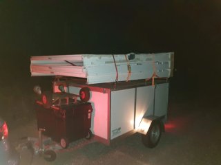 Remolque porta karts