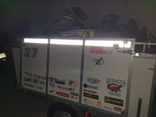 Remolque porta karts
