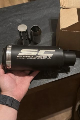 Línea completa escape Yamaha MT07